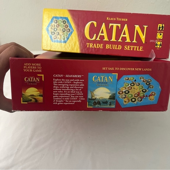 CATAN Board Game Journey of Discovery and Trade Civilization Building Strategy - Picture 8 of 10